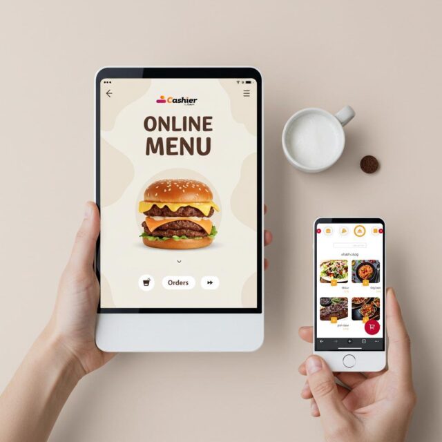 Using the Online Menu by Quality Cashier Across Different Electronic Devices