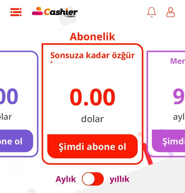 Online Menu Abonelik Paketleri | Quality Cashier 